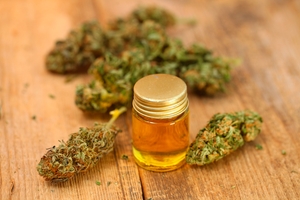 Distillation purifies the cannabis oil